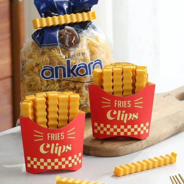 French Fries Shaped Chip Bag Clip