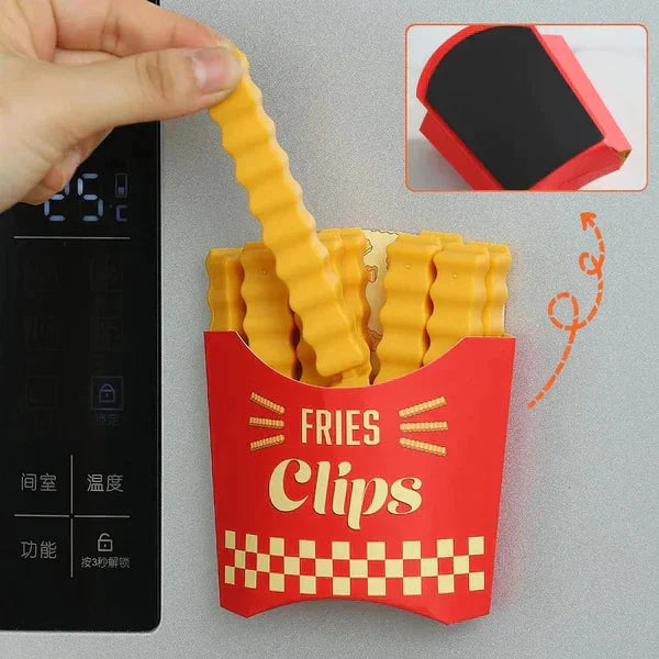 French Fries Shaped Chip Bag Clip