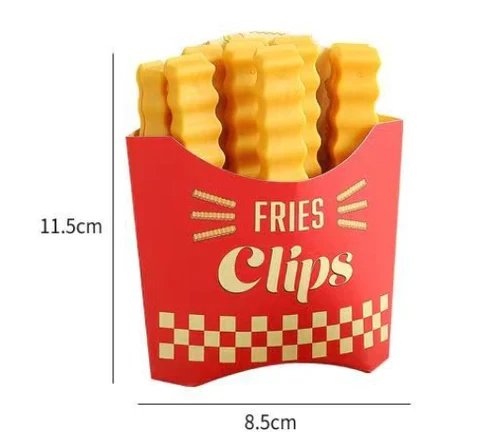 French Fries Shaped Chip Bag Clip