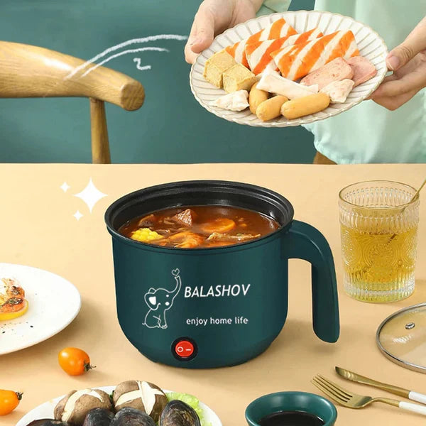 Electric Nonstick Hot Pot Cooker And Steamer