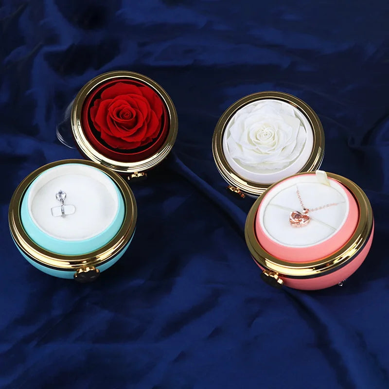 Necklace & Rose Gift
