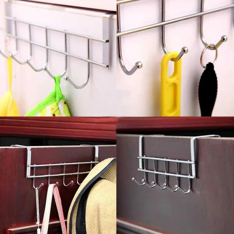 5 Hooks Over Door Hanger