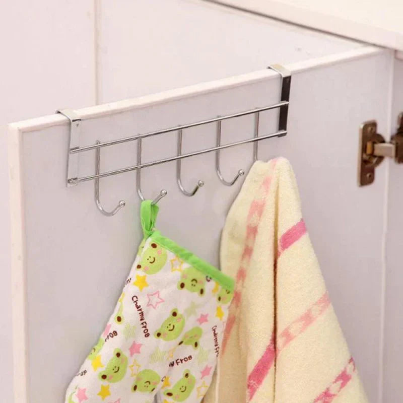 5 Hooks Over Door Hanger