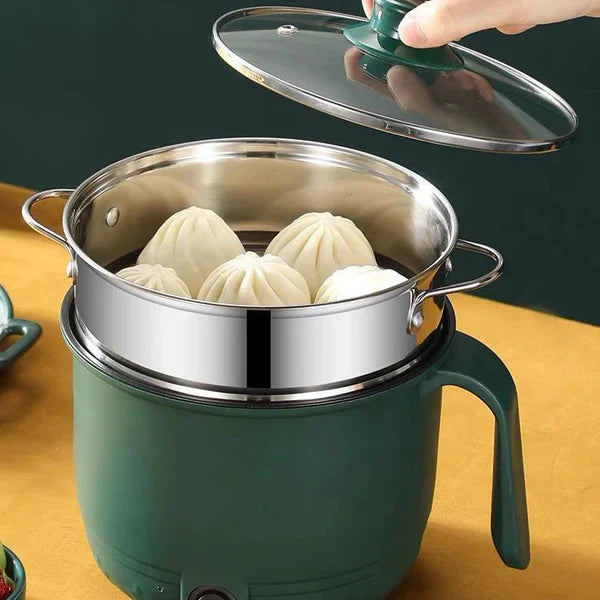 Electric Nonstick Hot Pot Cooker And Steamer