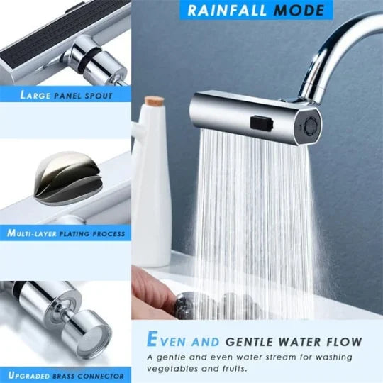 3 in 1 Multifunctional Water Faucet Adapter