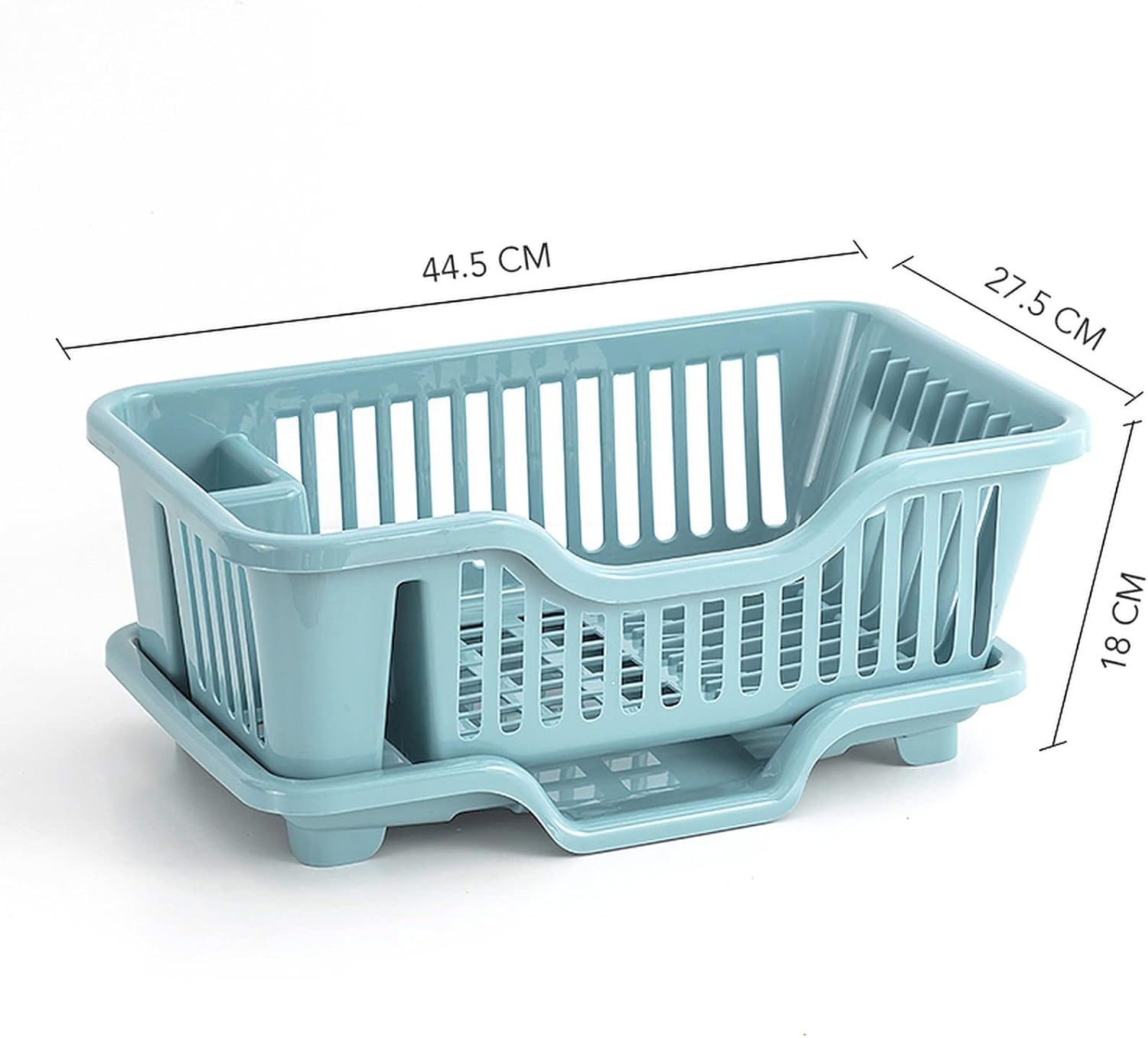 Dish Drainer with Drip Tray for Kitchen Sink Rack