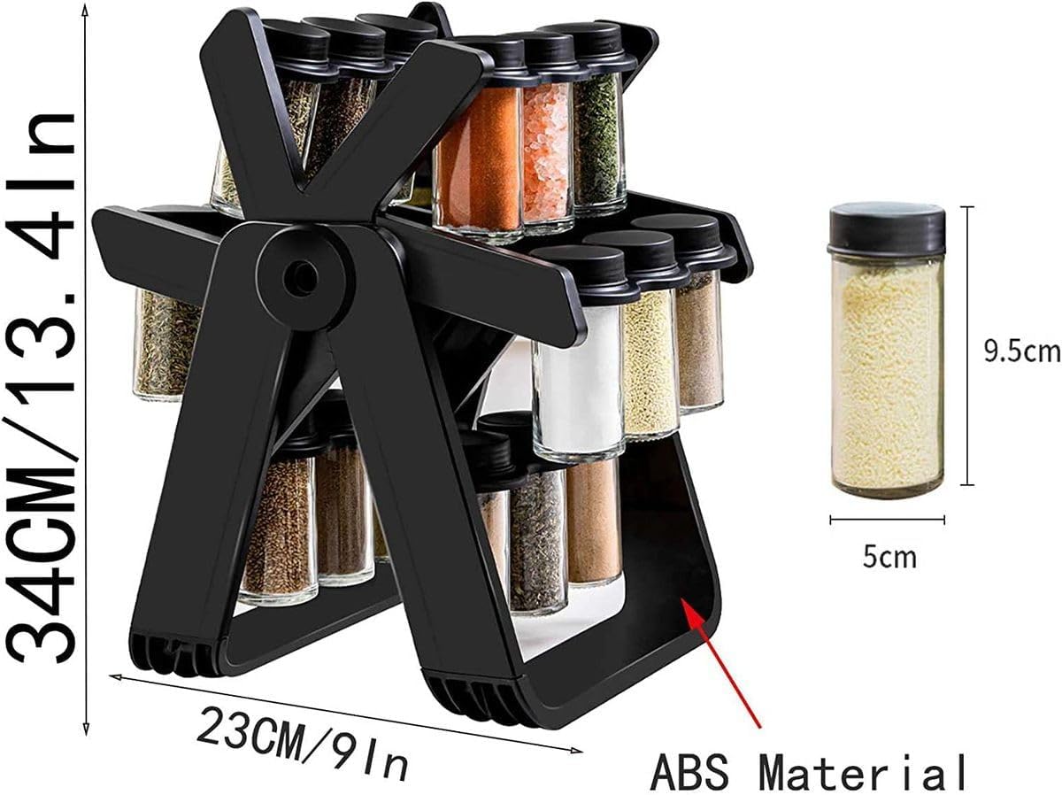 18 Jar Rotating Spice Rack