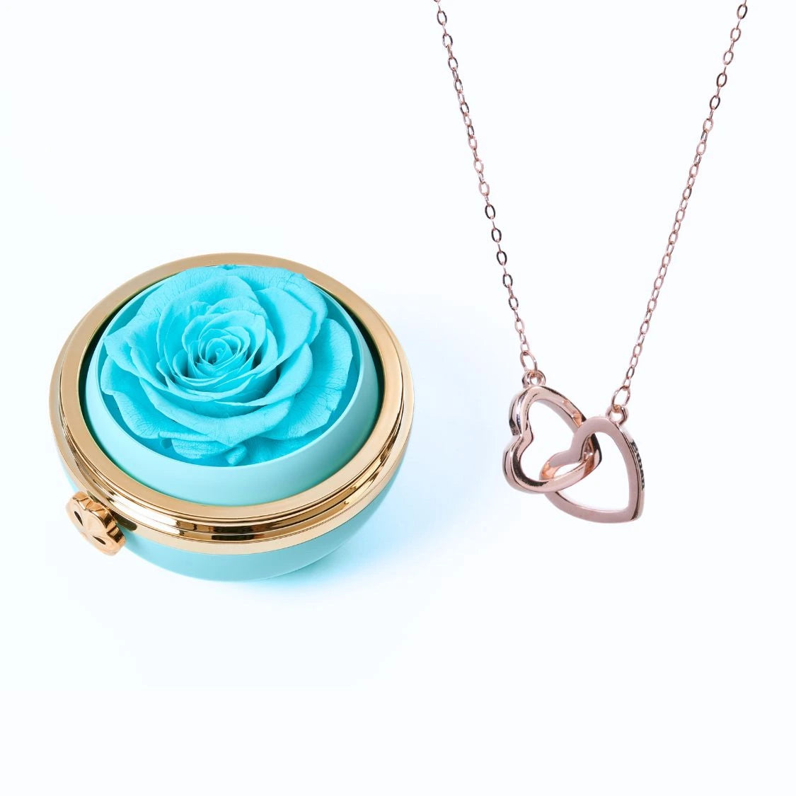 Necklace & Rose Gift
