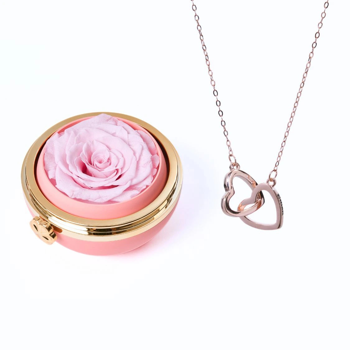 Necklace & Rose Gift