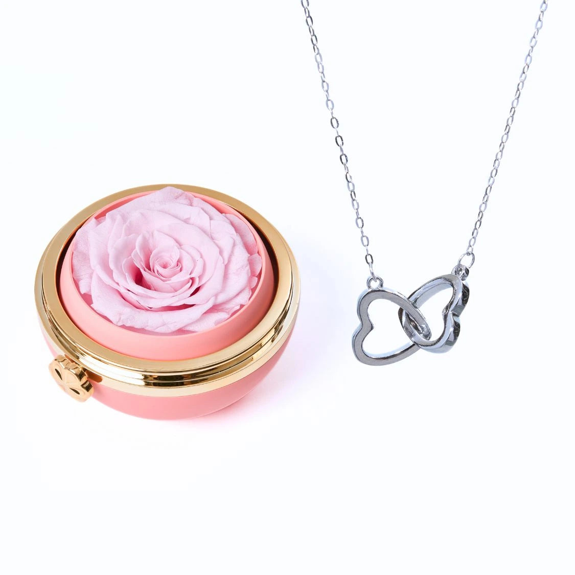 Necklace & Rose Gift