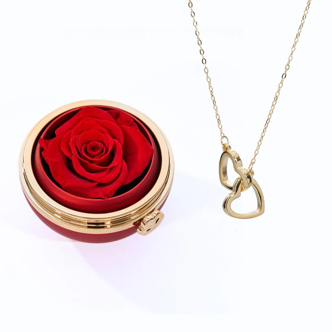 Necklace & Rose Gift