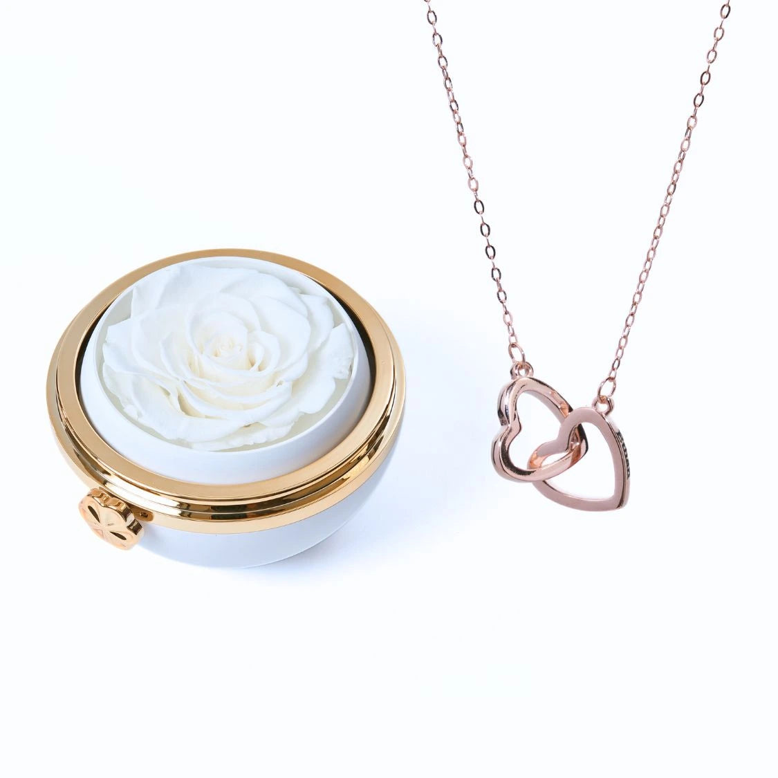 Necklace & Rose Gift