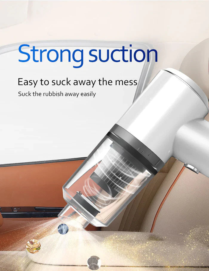 Cordless 3-in-1 Rechargeable Vacuum Cleaner and Blower - Cleans up every corner of your Home and Car