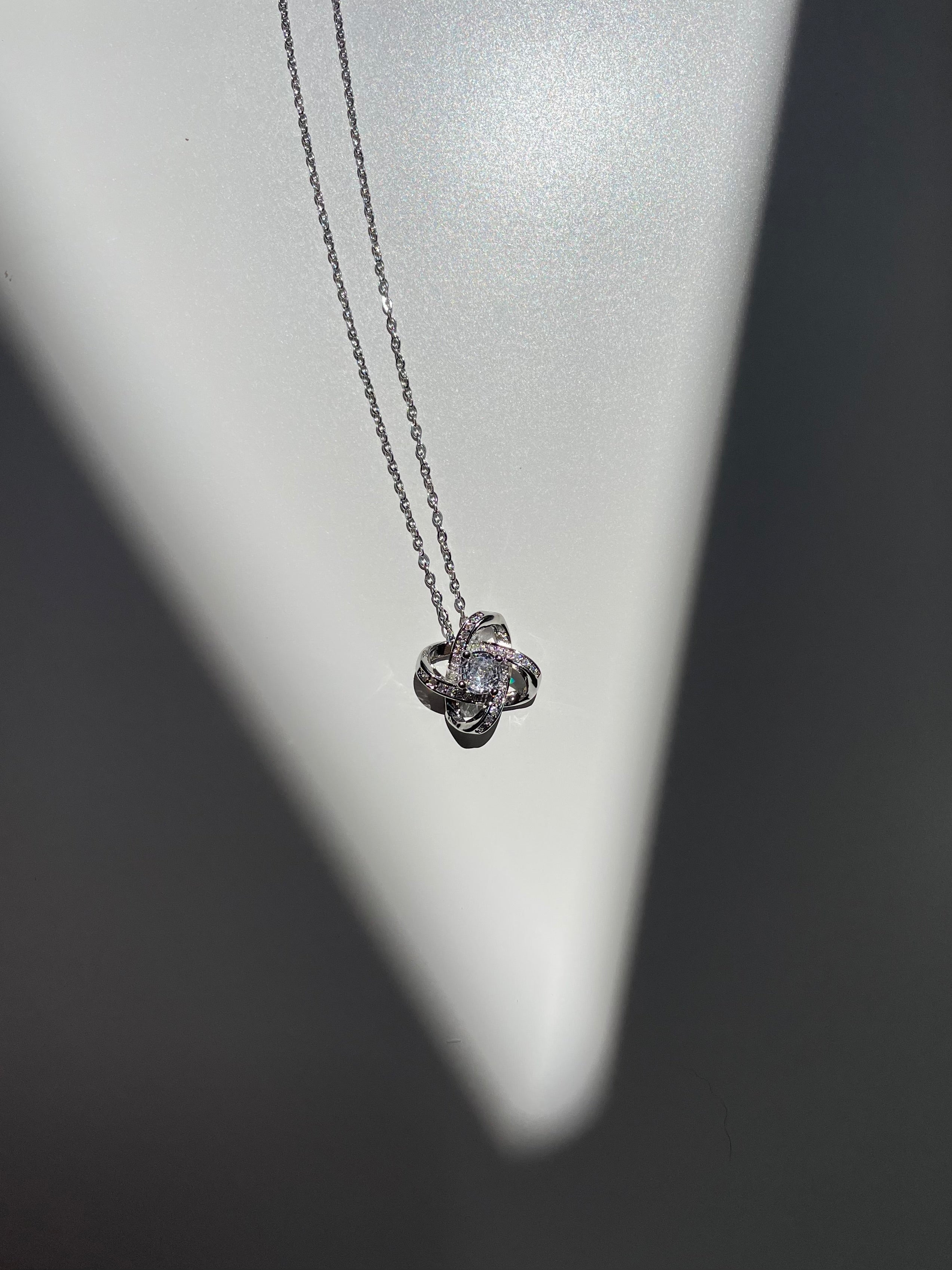 Necklace with Love Knot
