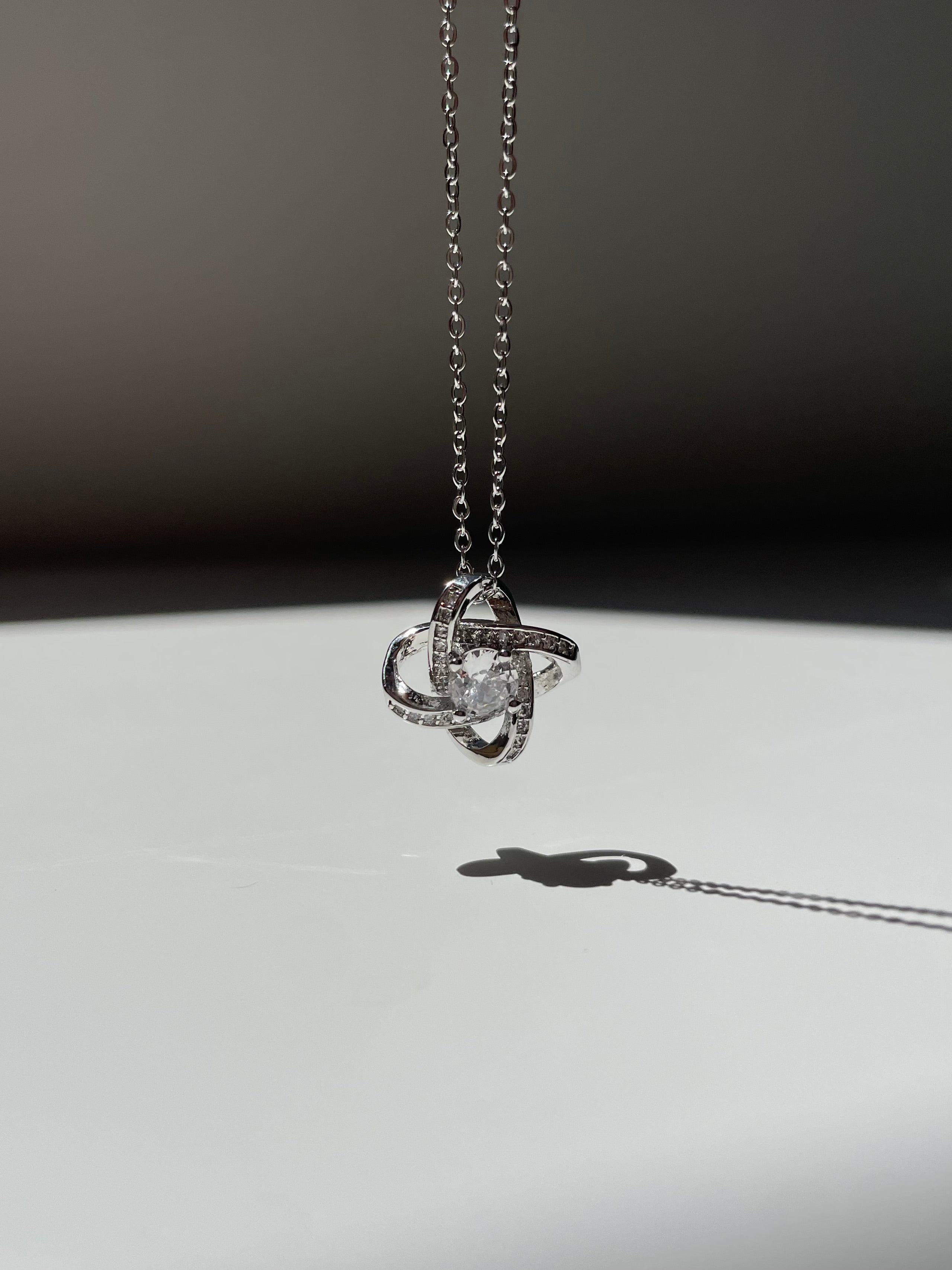 Necklace with Love Knot