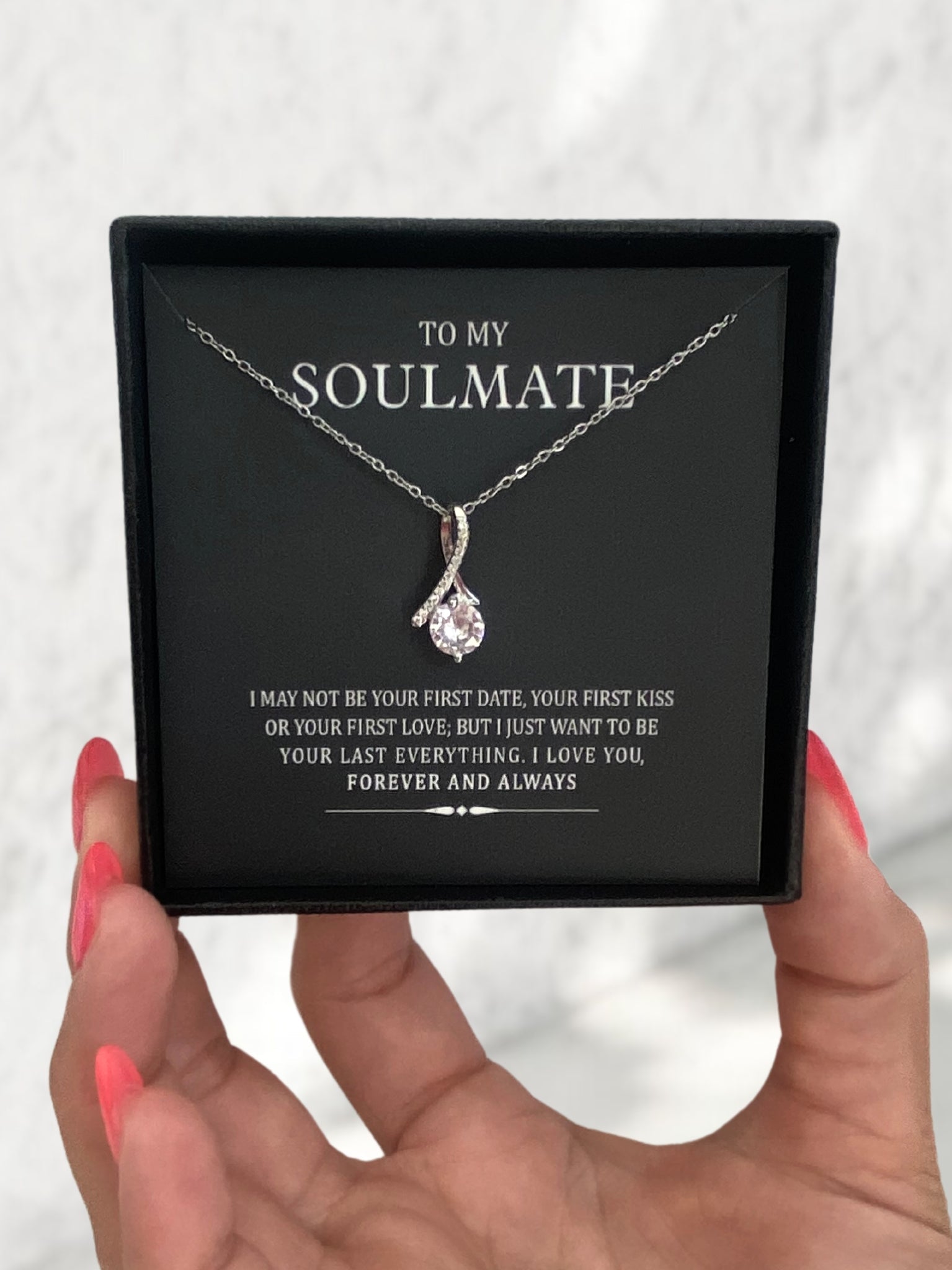 To My Soulmate and FREE Earrings