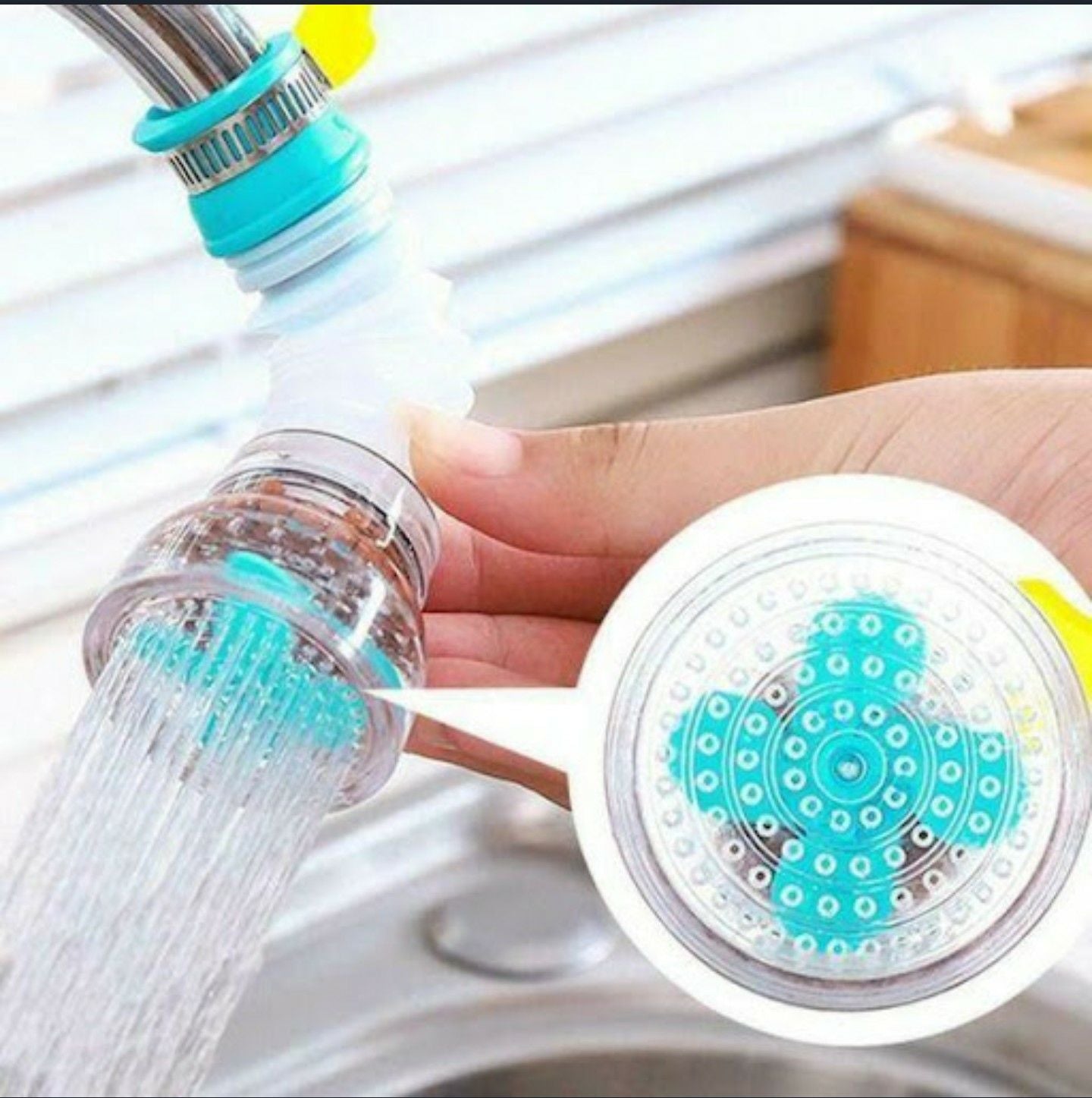 Mega Sale Buy 1 Get 1 Free Offer Imported Fan Faucet With Clip 360 Adjustable Flexible Kitchen Faucet Tap Water Filter