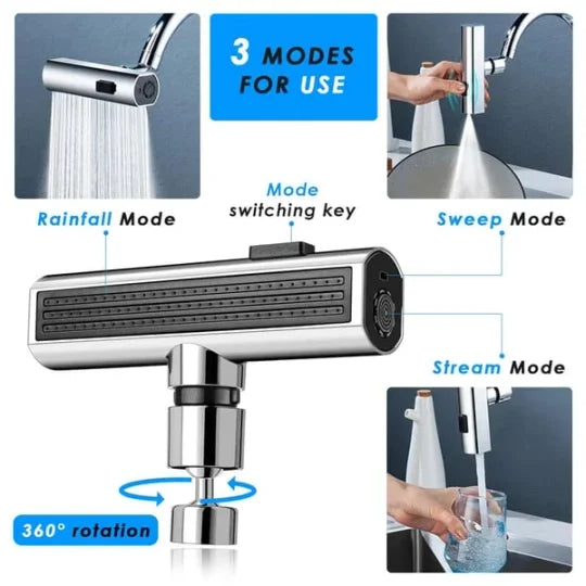 3 in 1 Multifunctional Water Faucet Adapter