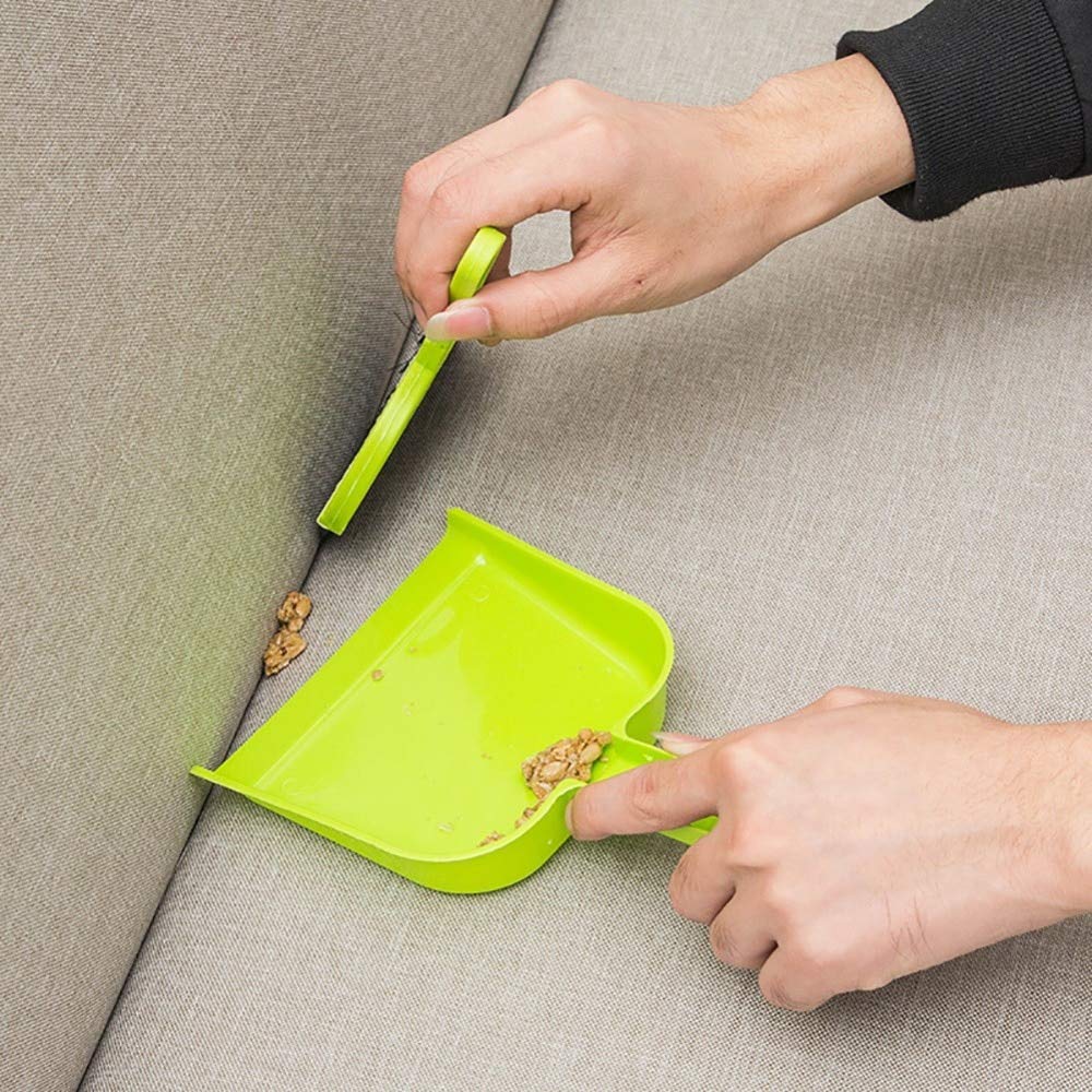 Buy 2 Get 2 Free Offer - Imported Portable High Quality Kit 2 Pcs Cleaning Brush & 2 Pcs Dustpan 4 Pcs