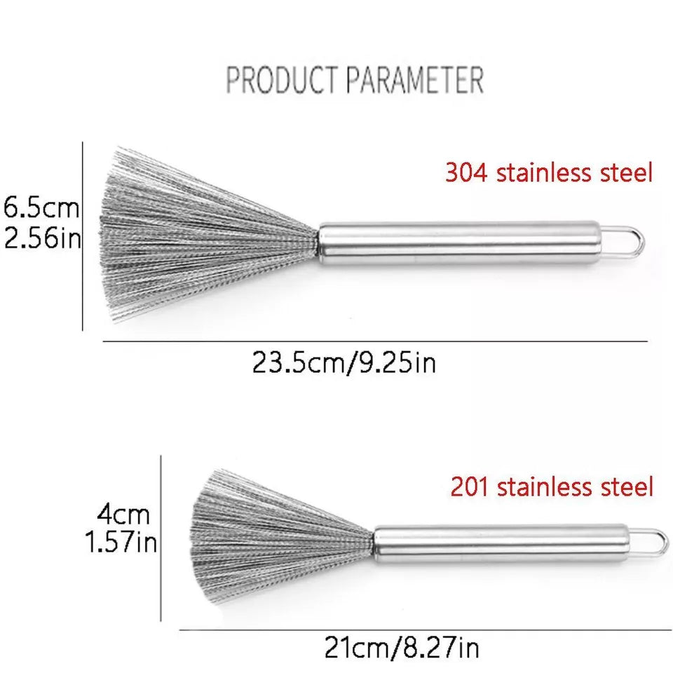 Stainless Steel Pot Cleaning Brush